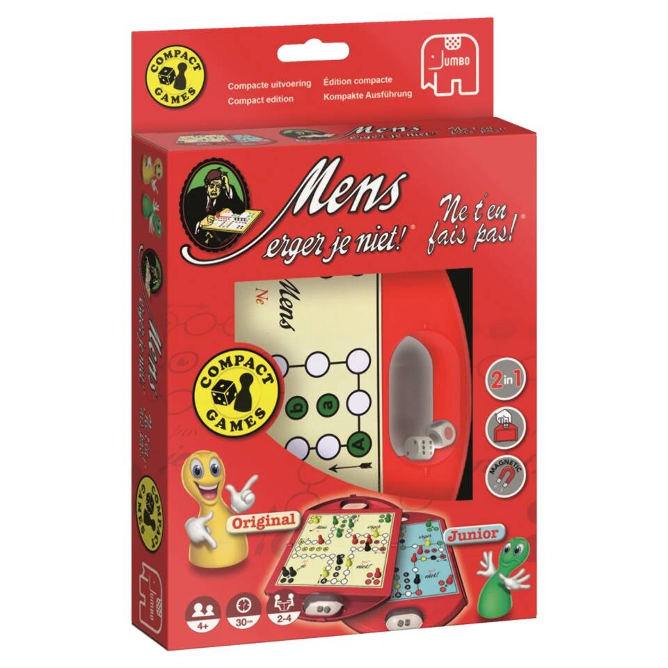 Jumbo Mens Erger Je Niet! Reisspel 3 Jumbo Mens Erger Je Niet! Reisspel