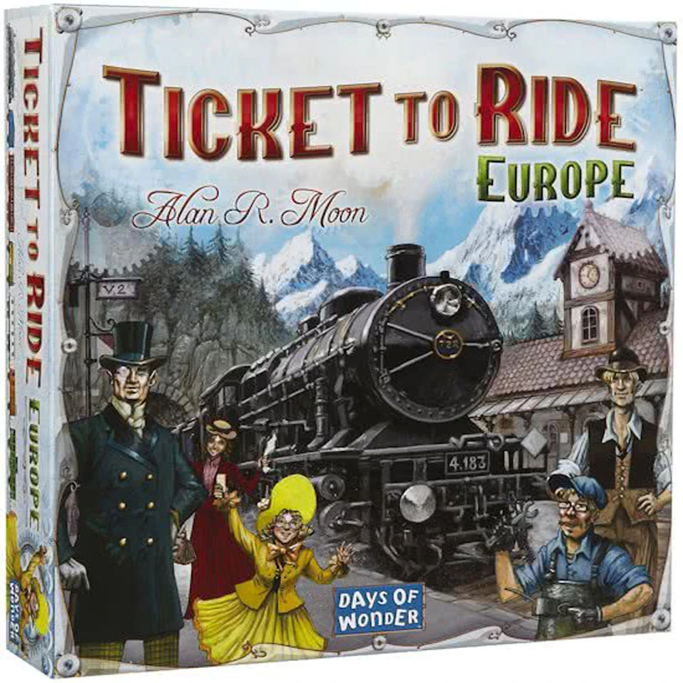 Days Of Wonder Ticket To Ride Europe 3 Days Of Wonder Ticket To Ride Europe