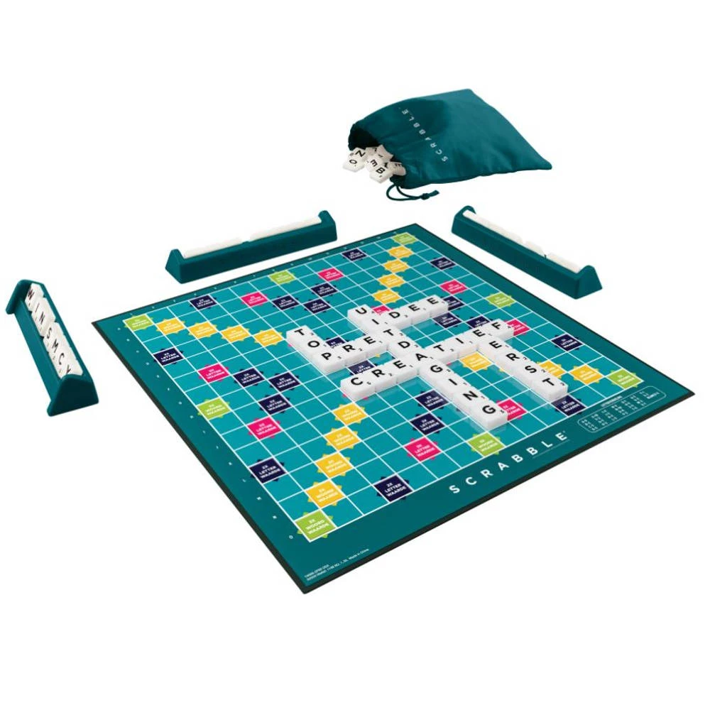 Mattel Games Scrabble Original 4 Mattel Games Scrabble Original - Afbeelding 2
