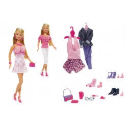 SIMBA Steffi Mega Fashion Set Pop + Kleding 45-delig 11 SIMBA Steffi Mega Fashion Set Pop + Kleding 45-delig -Speel Plezier 1251887 60e36e02