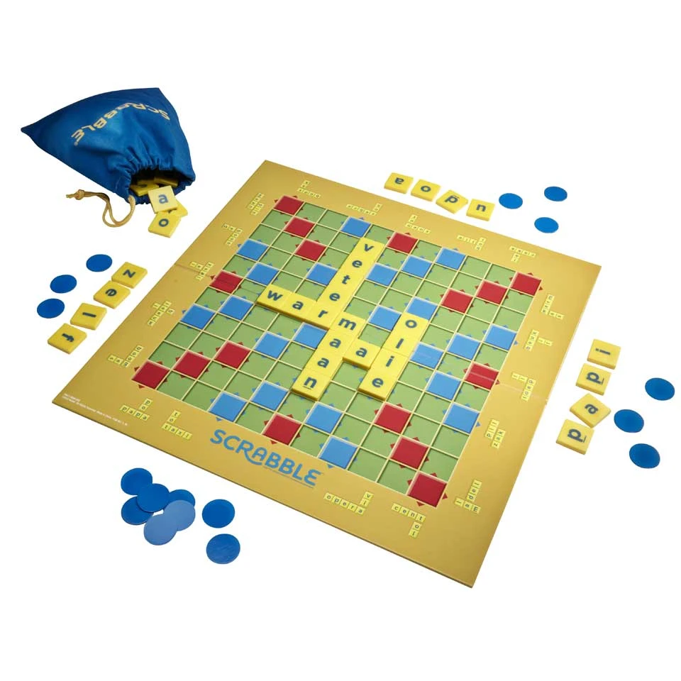Mattel Games Scrabble Junior 4 Mattel Games Scrabble Junior - Afbeelding 2