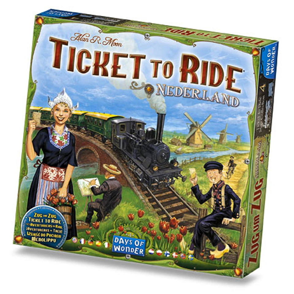 Days Of Wonder Ticket To Ride Nederland 6 Days Of Wonder Ticket To Ride Nederland - Afbeelding 4