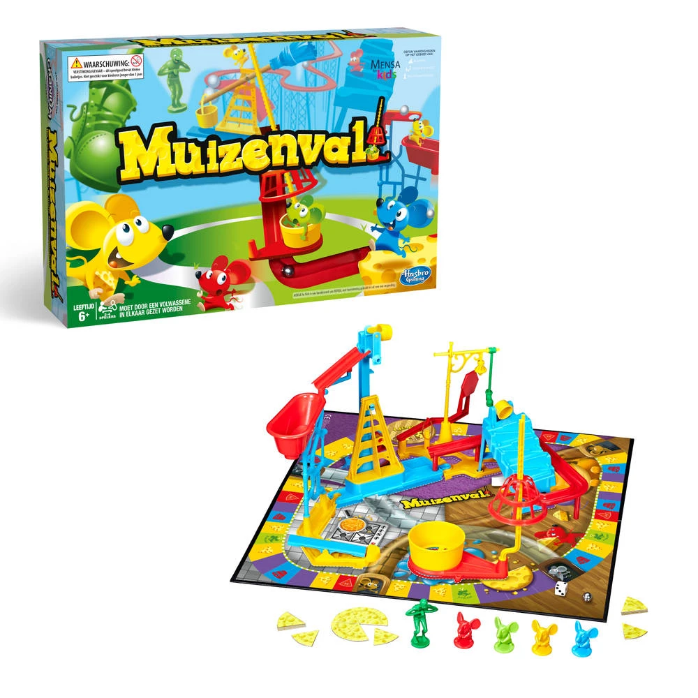 Hasbro Gaming Muizenval Actiespel 3 Hasbro Gaming Muizenval Actiespel