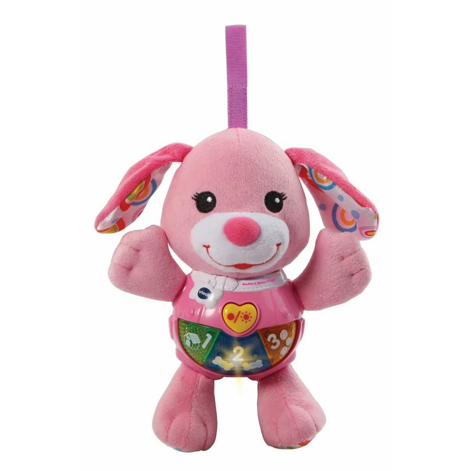 VTech Baby Knuffel En Speel Puppy - Roze 3 VTech Baby Knuffel En Speel Puppy - Roze