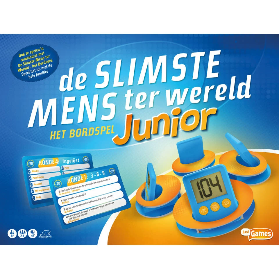 De Slimste Mens Ter Wereld Junior 3 De Slimste Mens Ter Wereld Junior - Afbeelding 2