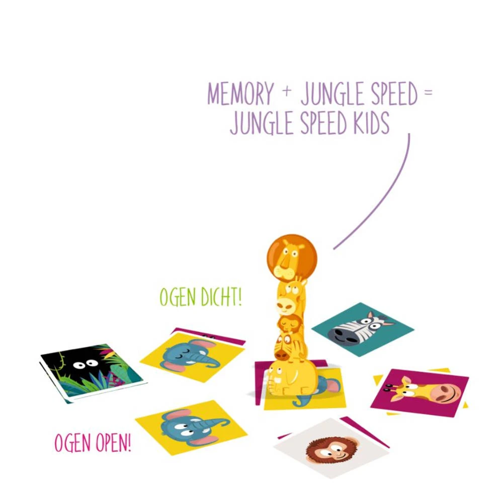 ASMODEE Jungle Speed Kids 5 ASMODEE Jungle Speed Kids - Afbeelding 3