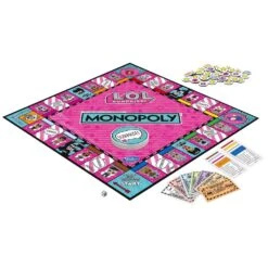 Hasbro Gaming Monopoly L.O.L. Surprise! Editie -Speel Plezier 1977855 48756e7f
