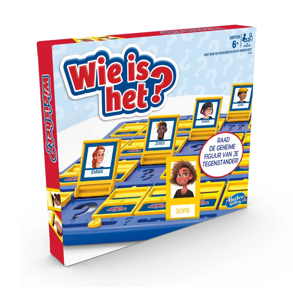 Hasbro Gaming Wie Is Het? 4 Hasbro Gaming Wie Is Het? - Afbeelding 2