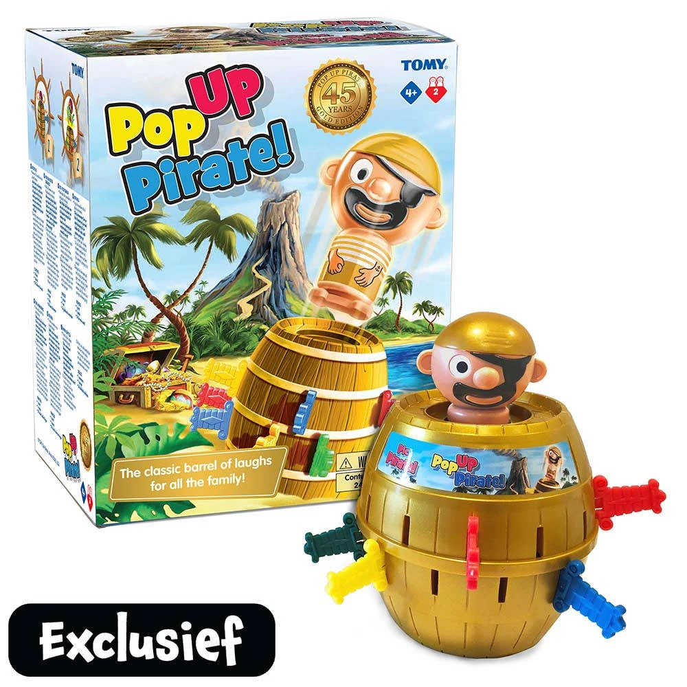 No Brand Pop Up Piraat Gouden Editie 3 No Brand Pop Up Piraat Gouden Editie