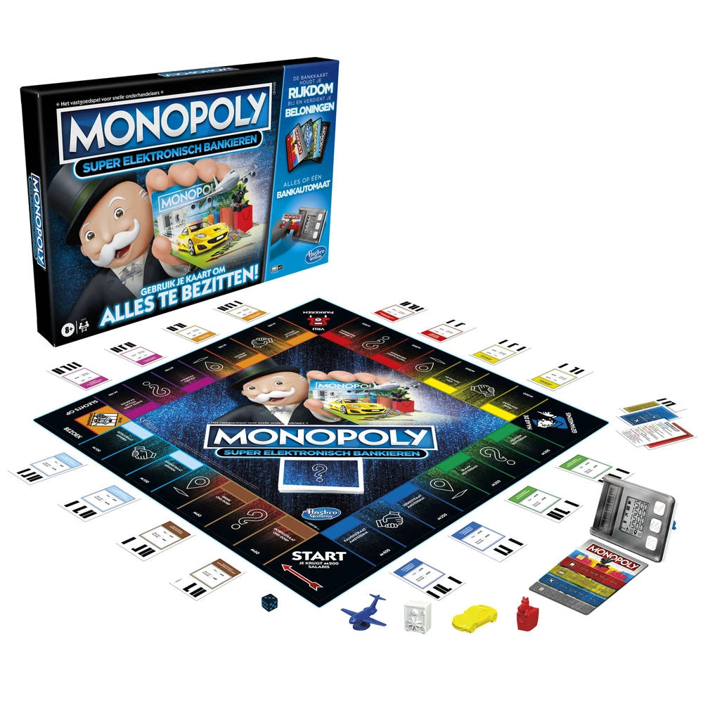 Hasbro Gaming Monopoly Super Elektronisch Bankieren 2 Hasbro Gaming Monopoly Super Elektronisch Bankieren