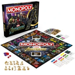 Hasbro Gaming Monopoly Marvel Avengers -Speel Plezier 1984615 253fec36