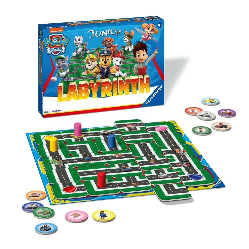 Ravensburger PAW Patrol Junior Labyrinth Kinderspel 4 Ravensburger PAW Patrol Junior Labyrinth Kinderspel - Afbeelding 2