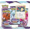 ASMODEE Pokémon TCG Sword & Shield Chilling Reign Boosterblister