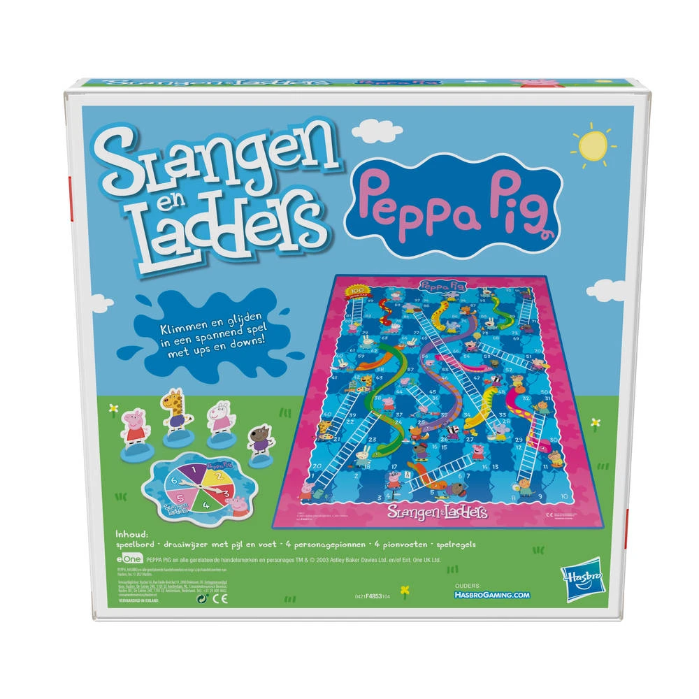 Hasbro Gaming Peppa Pig Slangen En Ladders 7 Hasbro Gaming Peppa Pig Slangen En Ladders - Afbeelding 5