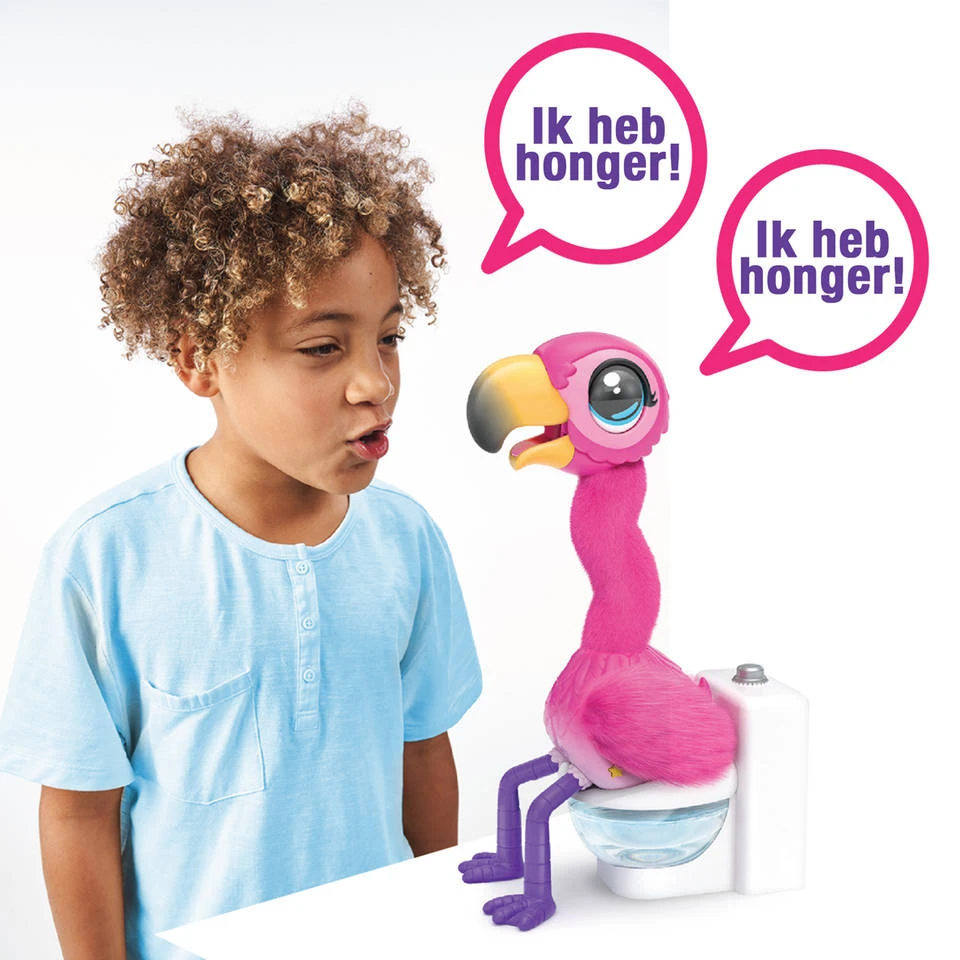 Little Live Pets GottaGo Flamingo Interactieve Knuffel 7 Little Live Pets GottaGo Flamingo Interactieve Knuffel - Afbeelding 5