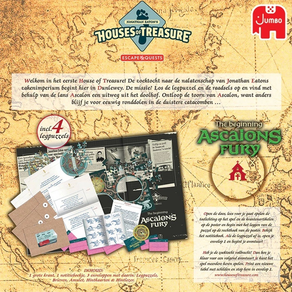 Jumbo Escape Quest: The Beginning Ascalons Fury 5 Jumbo Escape Quest: The Beginning Ascalons Fury - Afbeelding 3