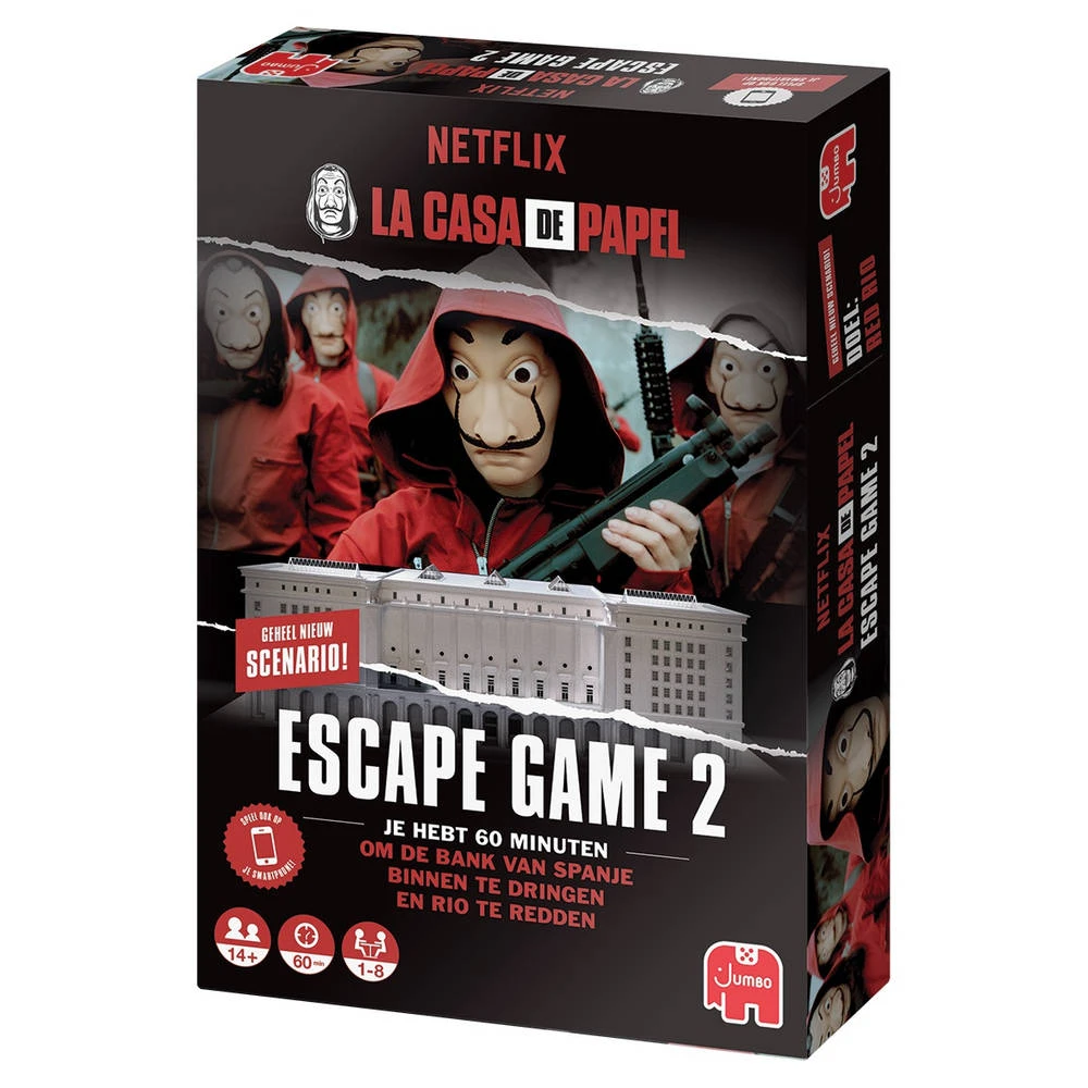 Jumbo La Casa De Papel Escape Spel 2 4 Jumbo La Casa De Papel Escape Spel 2 - Afbeelding 2