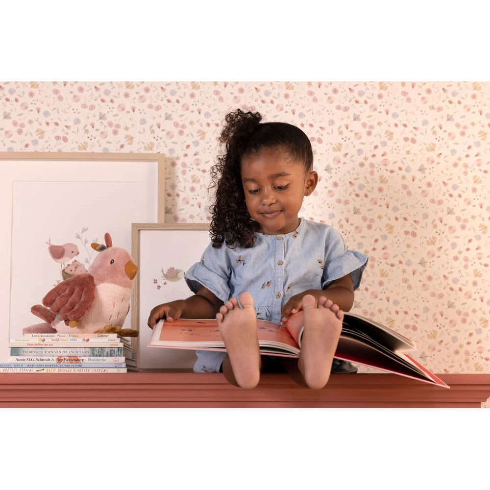 Little Dutch Flowers & Butterflies Knuffelvogel Olivia 4 Little Dutch Flowers & Butterflies Knuffelvogel Olivia - Afbeelding 2