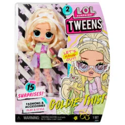 L.O.L. Surprise! Tweens Modepop Goldie Twist Met 15 Verrassingen -Speel Plezier 1991108 2402ca37