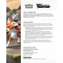 ASMODEE Pokémon TCG V Battle Deck Bundel Lycanroc Vs. Corviknight -Speel Plezier 1991541 eaa6a239
