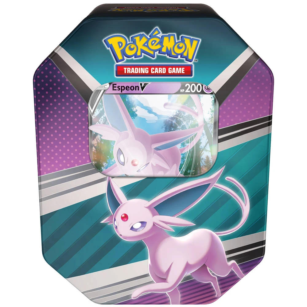 ASMODEE Pokémon TCG 2022 Spring Tin Espeon V 3 ASMODEE Pokémon TCG 2022 Spring Tin Espeon V
