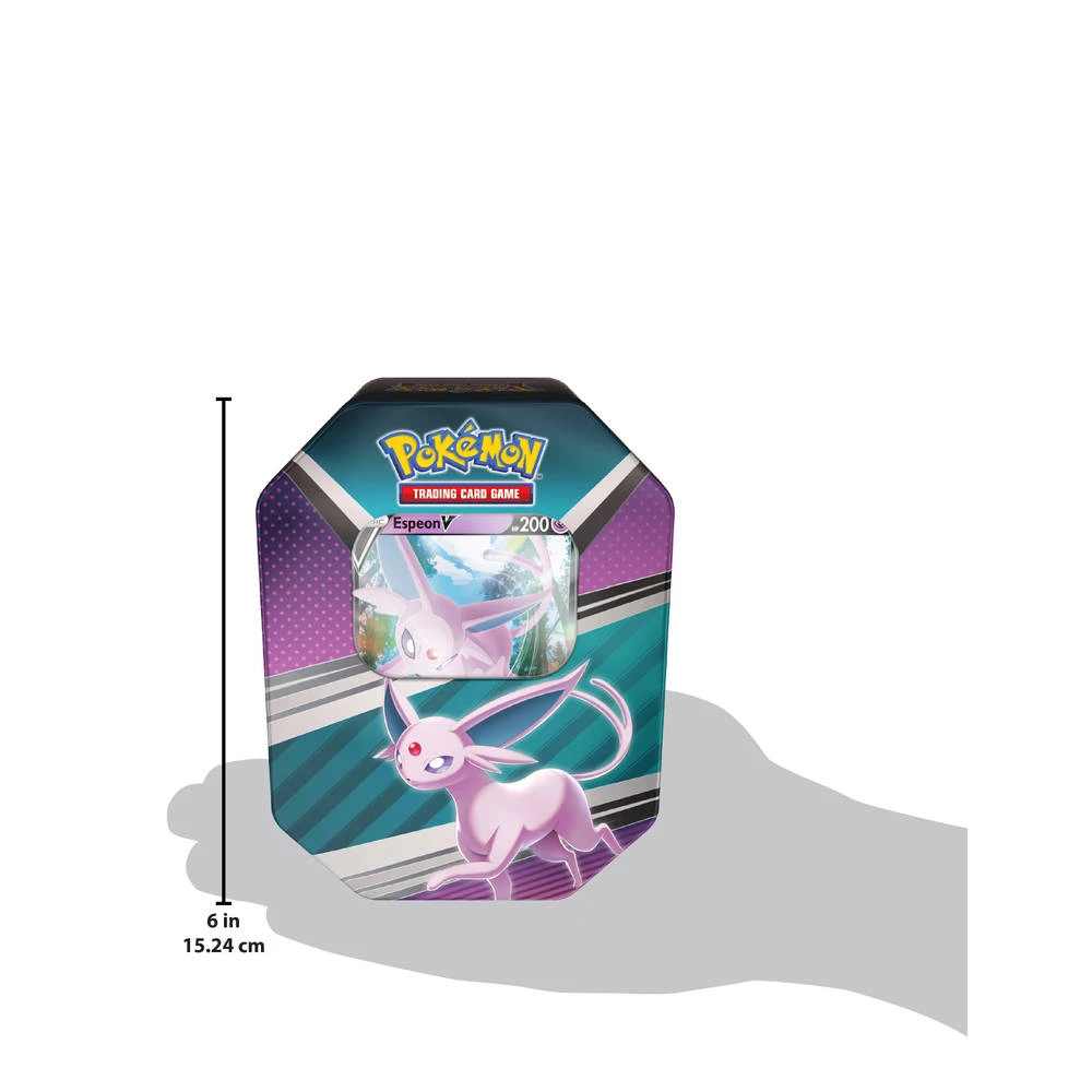 ASMODEE Pokémon TCG 2022 Spring Tin Espeon V 4 ASMODEE Pokémon TCG 2022 Spring Tin Espeon V - Afbeelding 2