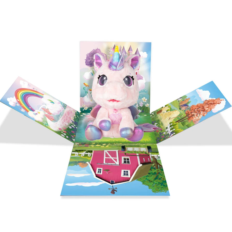 No Brand Club Petz Baby Unicorn Interactieve Knuffel 7 No Brand Club Petz Baby Unicorn Interactieve Knuffel - Afbeelding 5