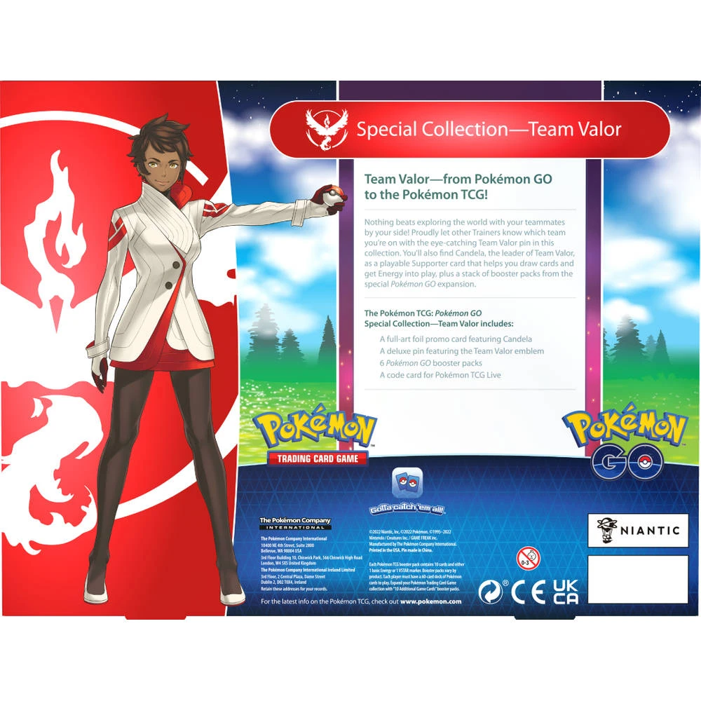 ASMODEE Pokémon Go TCG Special Team Collection Valor 5 ASMODEE Pokémon Go TCG Special Team Collection Valor - Afbeelding 3