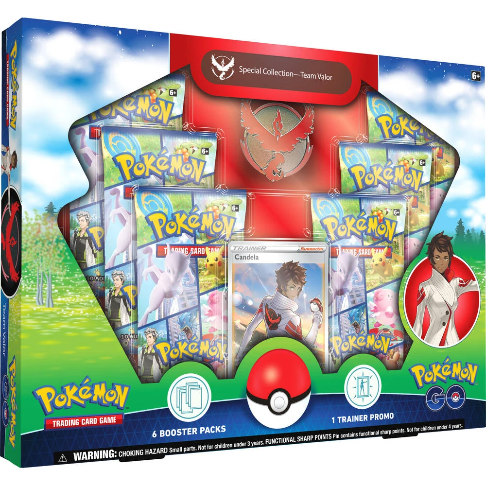 ASMODEE Pokémon Go TCG Special Team Collection Valor 3 ASMODEE Pokémon Go TCG Special Team Collection Valor