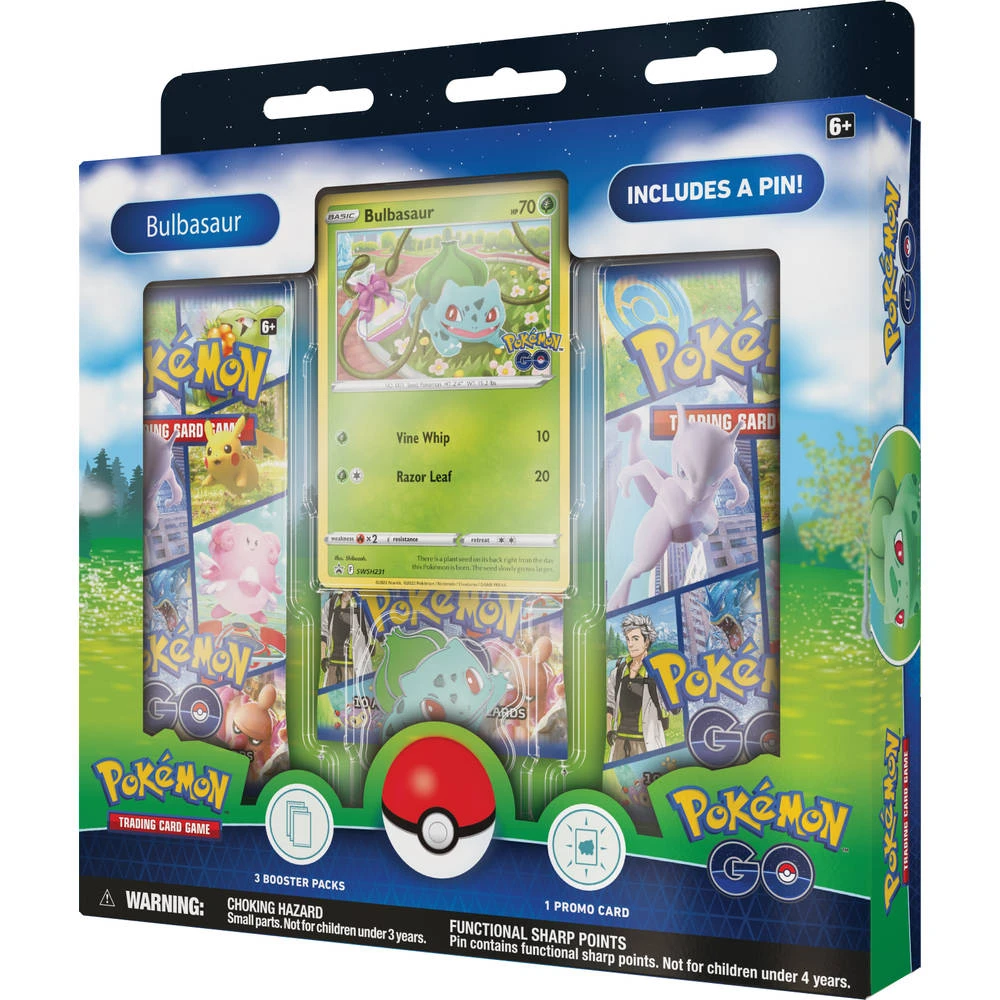 ASMODEE Pokémon Go TCG Pin Box Bulbasaur 5 ASMODEE Pokémon Go TCG Pin Box Bulbasaur - Afbeelding 3