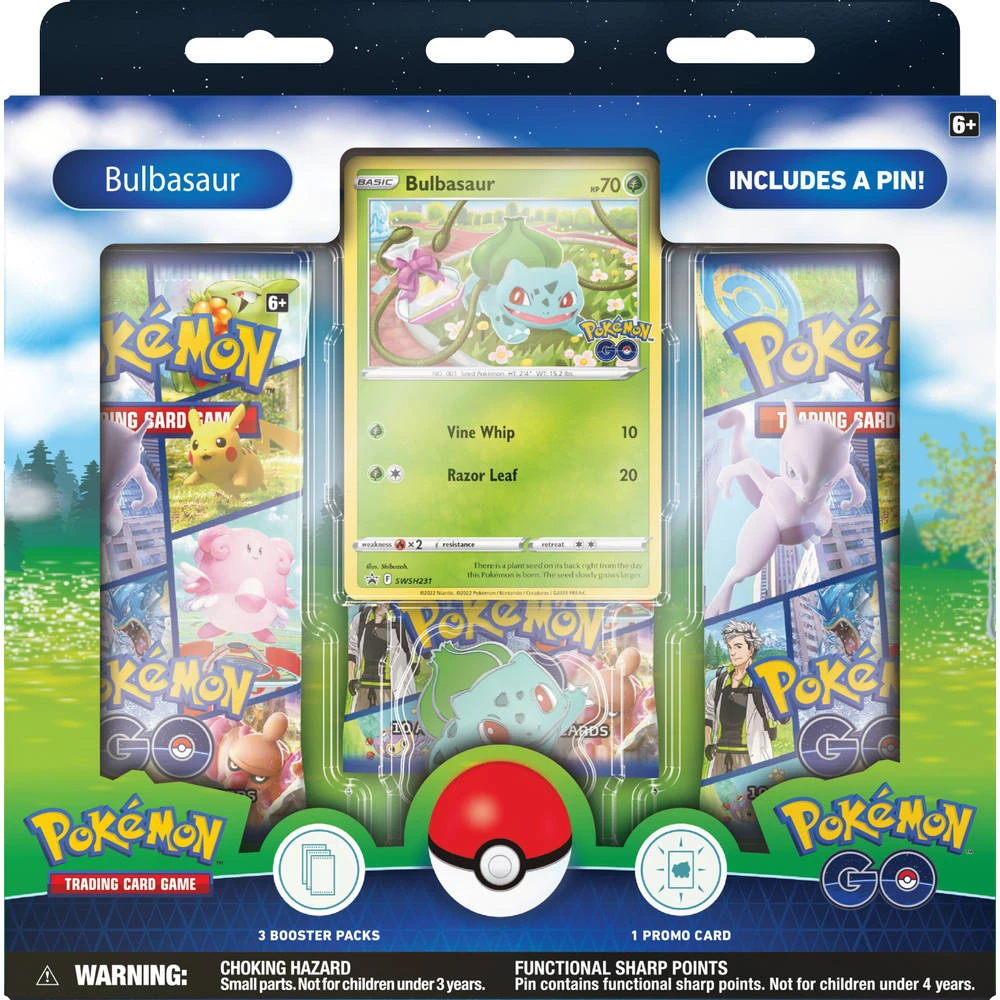 ASMODEE Pokémon Go TCG Pin Box Bulbasaur 6 ASMODEE Pokémon Go TCG Pin Box Bulbasaur - Afbeelding 4
