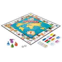 Hasbro Gaming Monopoly Wereldreis 10 Hasbro Gaming Monopoly Wereldreis -Speel Plezier 1993144 e9940f17