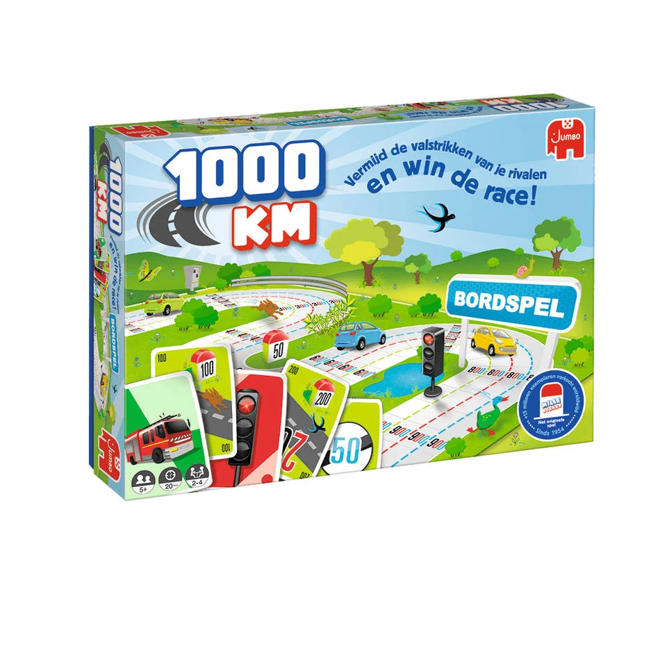 Jumbo 1000KM Bordspel 4 Jumbo 1000KM Bordspel - Afbeelding 2