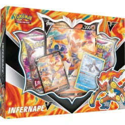 ASMODEE Pokémon TCG Sword & Shield Infernape V Box