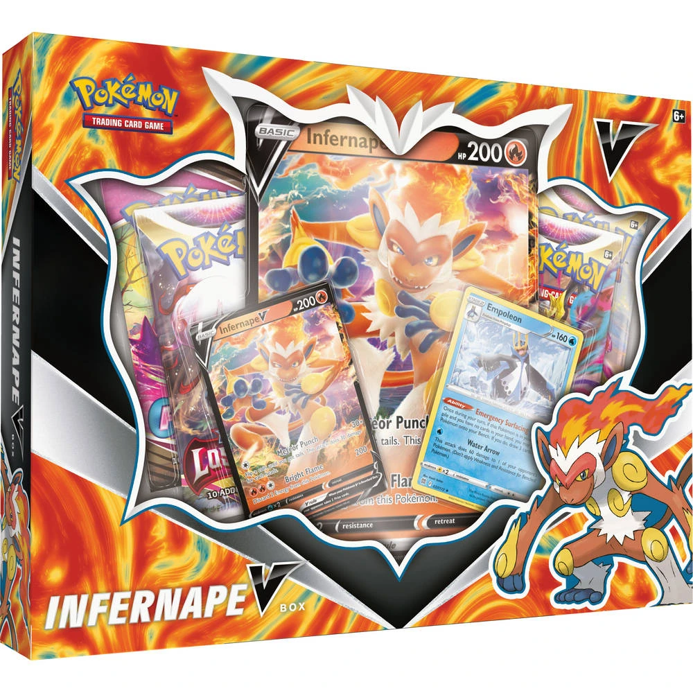 ASMODEE Pokémon TCG Sword & Shield Infernape V Box 3 ASMODEE Pokémon TCG Sword & Shield Infernape V Box