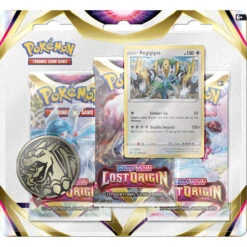 ASMODEE Pokémon TCG Sword & Shield: Lost Origin 3 Boosterblister Regigigas