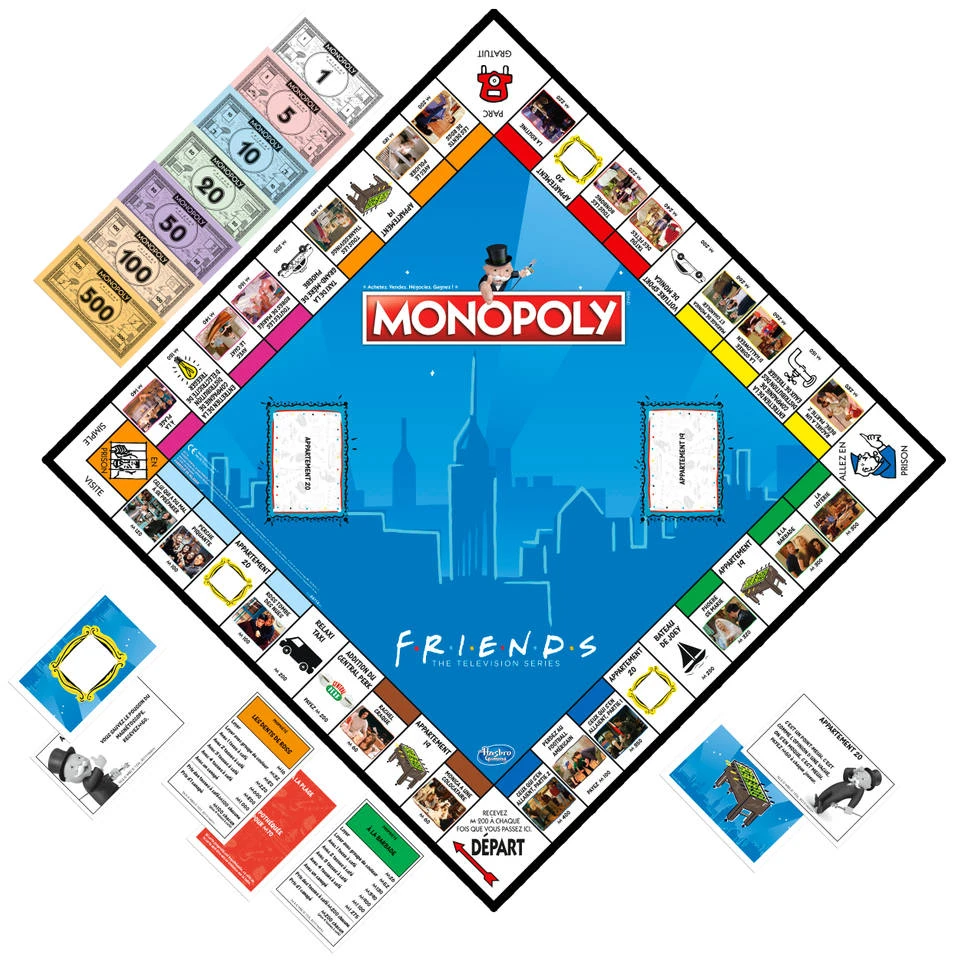 Hasbro Monopoly Friends The Television Series 5 Hasbro Monopoly Friends The Television Series - Afbeelding 3