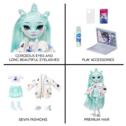 Rainbow High Shadow High Pop Zooey Electra 13 Rainbow High Shadow High Pop Zooey Electra -Speel Plezier 1994721 f03ce30f