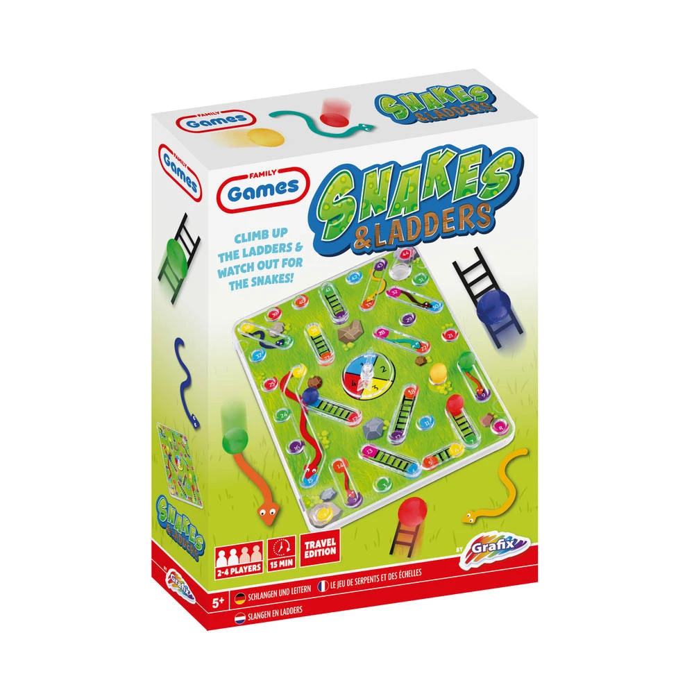 Grafix Slangen En Ladders Reisspel 3 Grafix Slangen En Ladders Reisspel