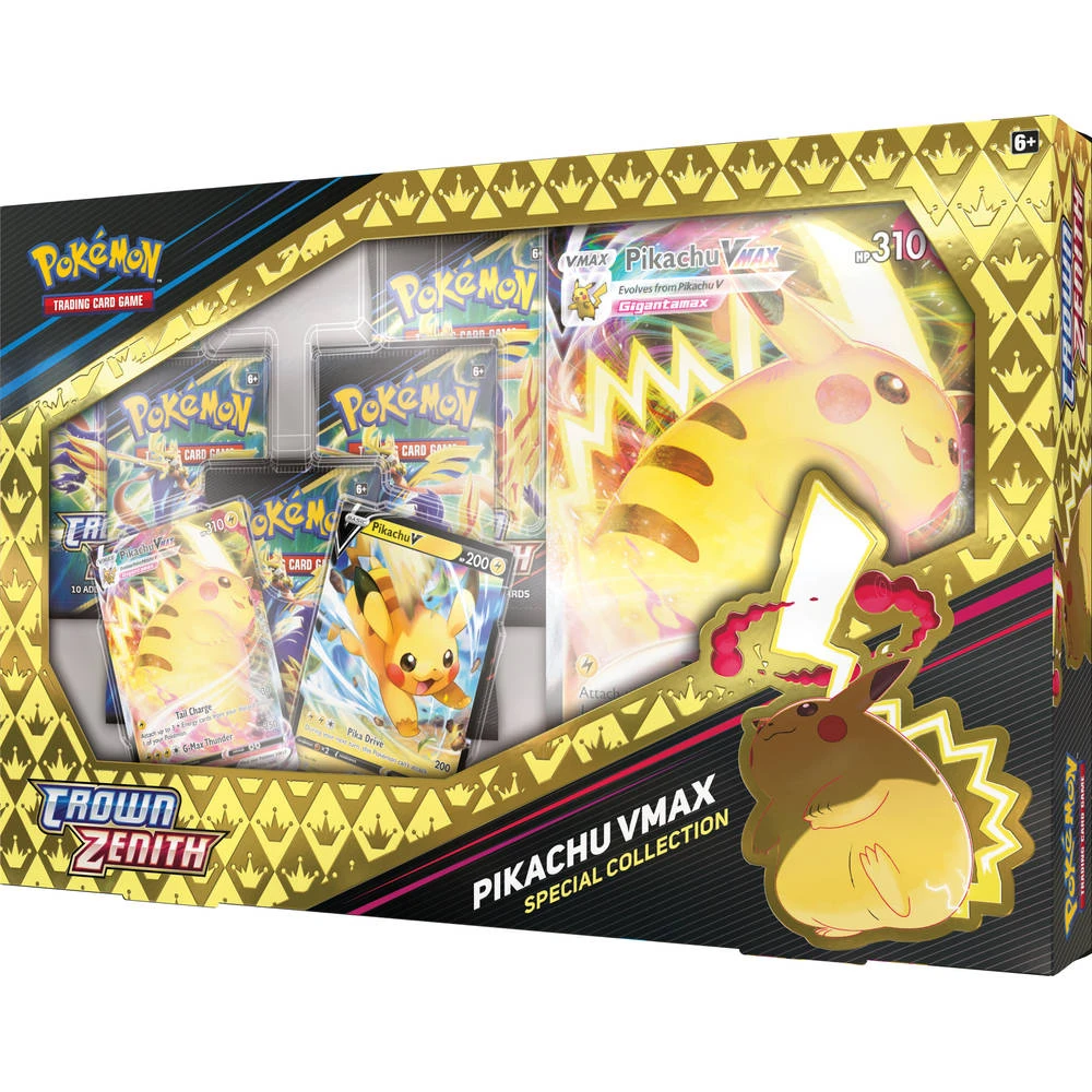 ASMODEE Pokémon TCG Crown Zenith Pikachu VMAX Special Collection 5 ASMODEE Pokémon TCG Crown Zenith Pikachu VMAX Special Collection - Afbeelding 3
