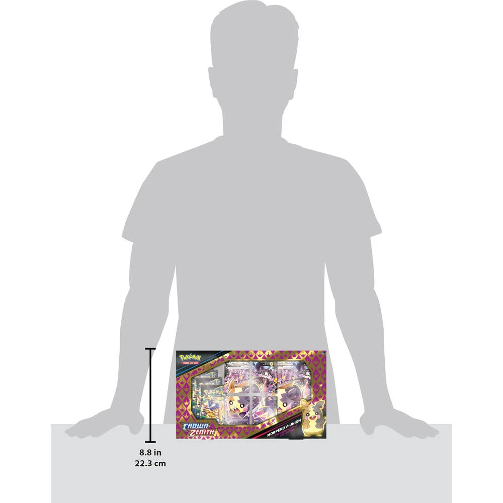 ASMODEE Pokémon TCG Crown Zenith Morpeko V-Union Premium Playmat Collection 6 ASMODEE Pokémon TCG Crown Zenith Morpeko V-Union Premium Playmat Collection - Afbeelding 4