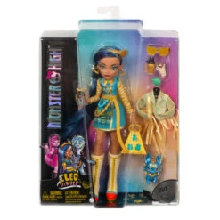 MATTEL Monster High Cleo De Nile Pop Met Huisdier En Accessoires -Speel Plezier 1995016 a4b3eb8d