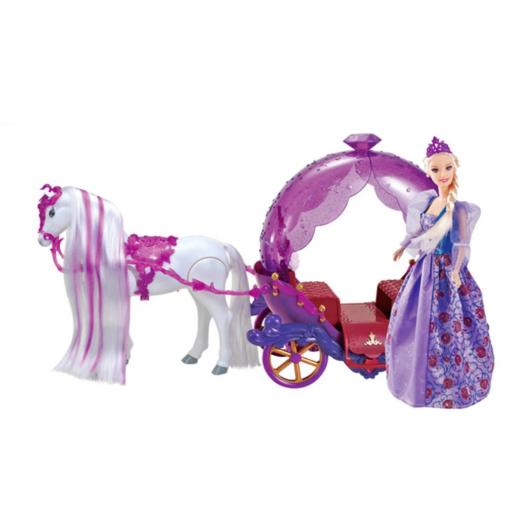 No Brand Tienerpop Met Paard En Wagen 4 No Brand Tienerpop Met Paard En Wagen - Afbeelding 2