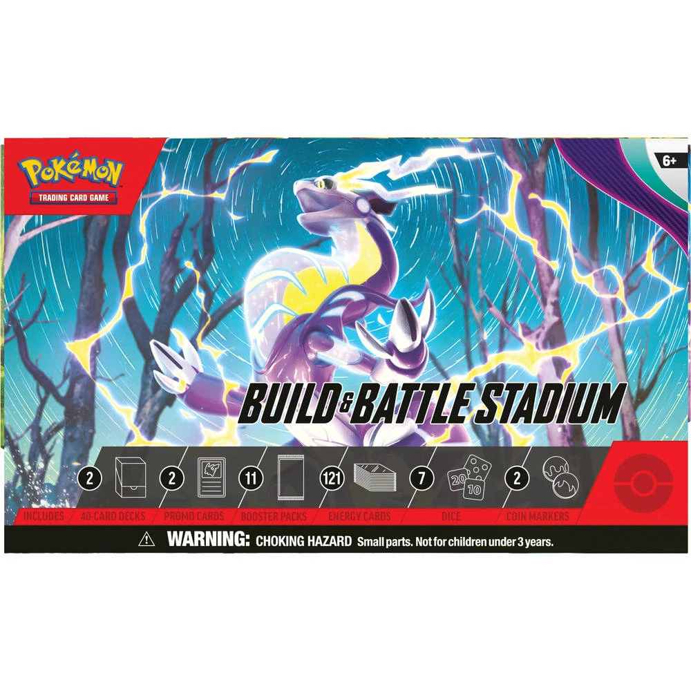 ASMODEE Pokémon TCG Scarlet & Violet Build & Battle Stadium 5 ASMODEE Pokémon TCG Scarlet & Violet Build & Battle Stadium - Afbeelding 3