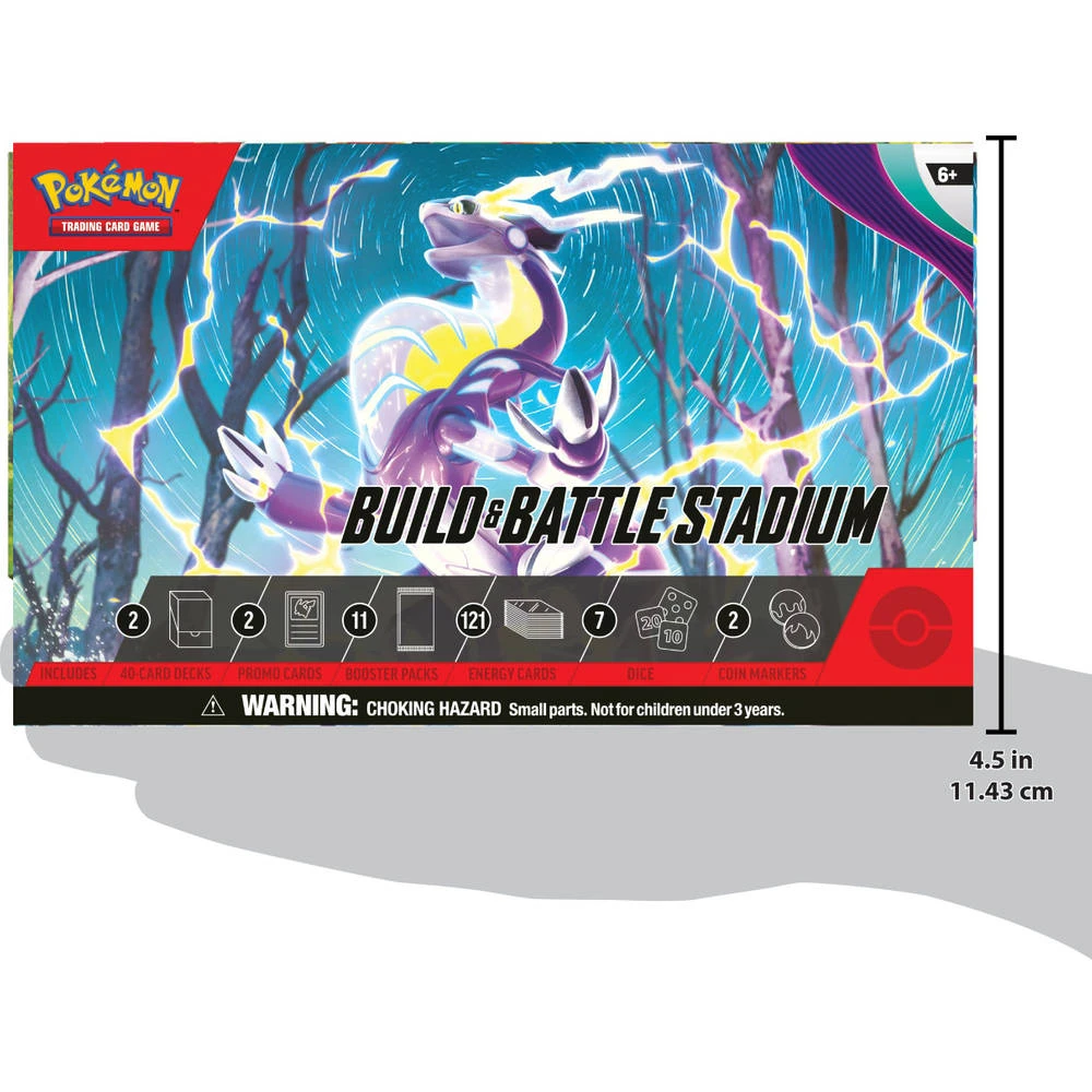 ASMODEE Pokémon TCG Scarlet & Violet Build & Battle Stadium 6 ASMODEE Pokémon TCG Scarlet & Violet Build & Battle Stadium - Afbeelding 4