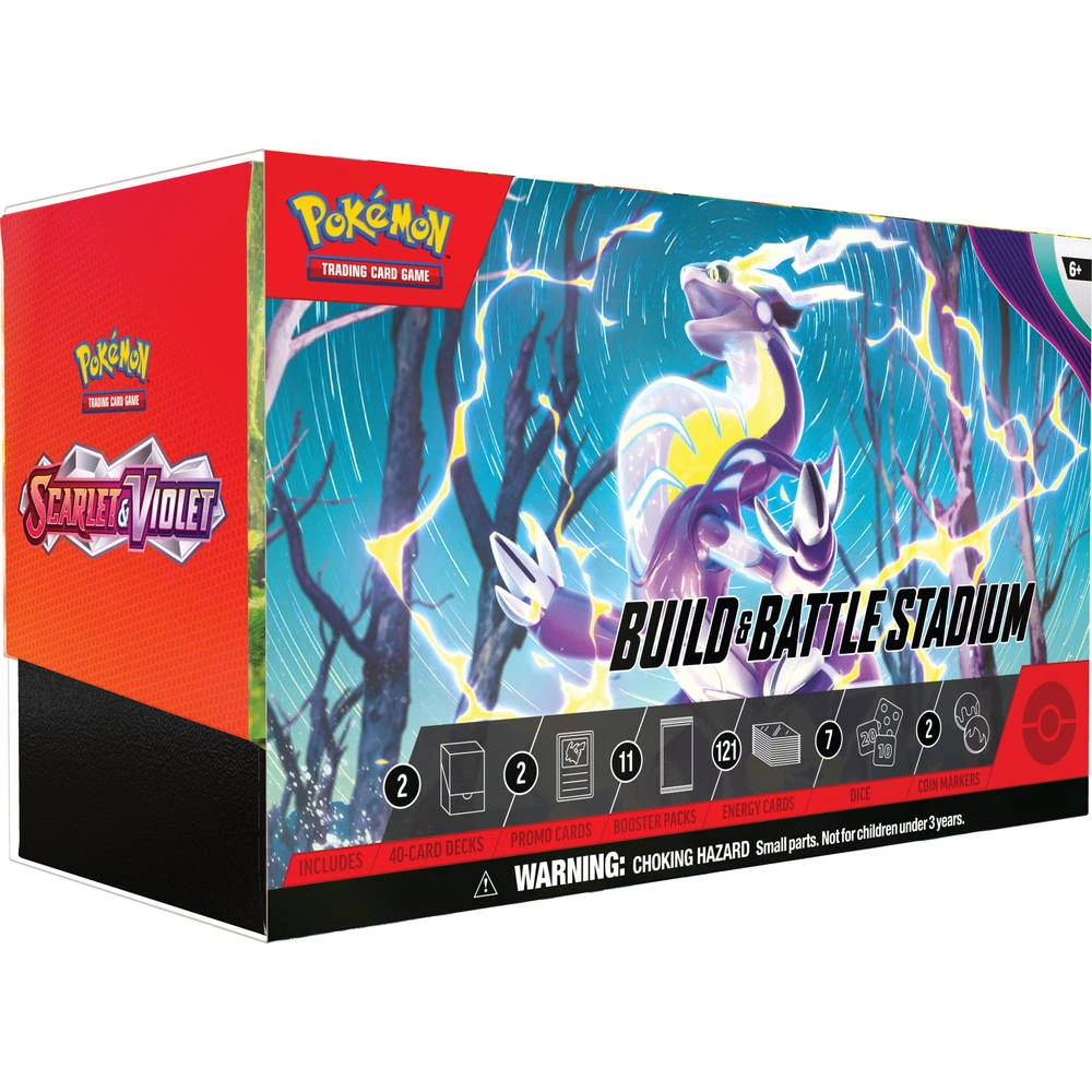 ASMODEE Pokémon TCG Scarlet & Violet Build & Battle Stadium 3 ASMODEE Pokémon TCG Scarlet & Violet Build & Battle Stadium