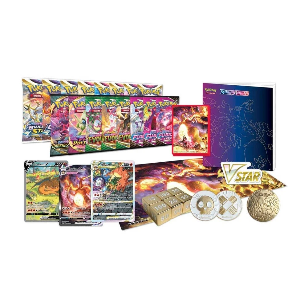 ASMODEE Pokémon TCG Sword & Shield Ultra Premium Collection Charizard 4 ASMODEE Pokémon TCG Sword & Shield Ultra Premium Collection Charizard - Afbeelding 2