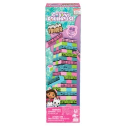 SPIN MASTER Gabby's Poppenhuis Jumbling Tower Spel -Speel Plezier 1996155 4c16b48c