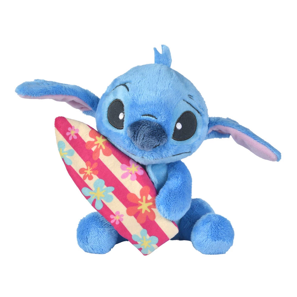 No Brand Disney Stitch Knuffel Met Surfplank - 25 Cm 4 No Brand Disney Stitch Knuffel Met Surfplank - 25 Cm - Afbeelding 2