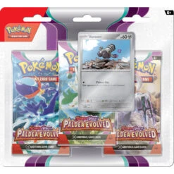 ASMODEE Pokémon TCG Scarlet & Violet Paldea Evolved 3 Booster Blister Varoom